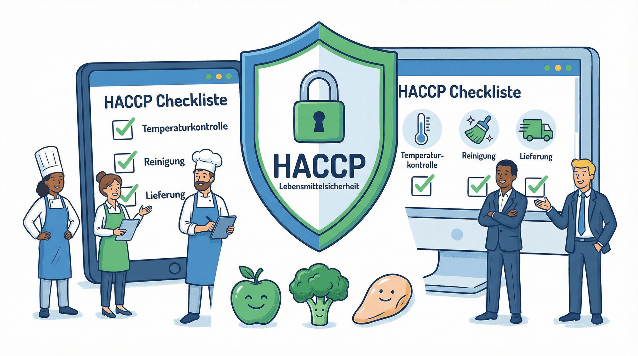 Header-Bild für HACCP-Fehler, die zu Abmahnungen führen: So schützen Sie Ihren Betrieb