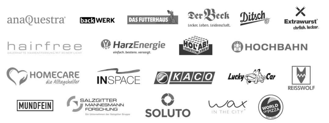 Kundenlogos - Referenzen von hyperspace