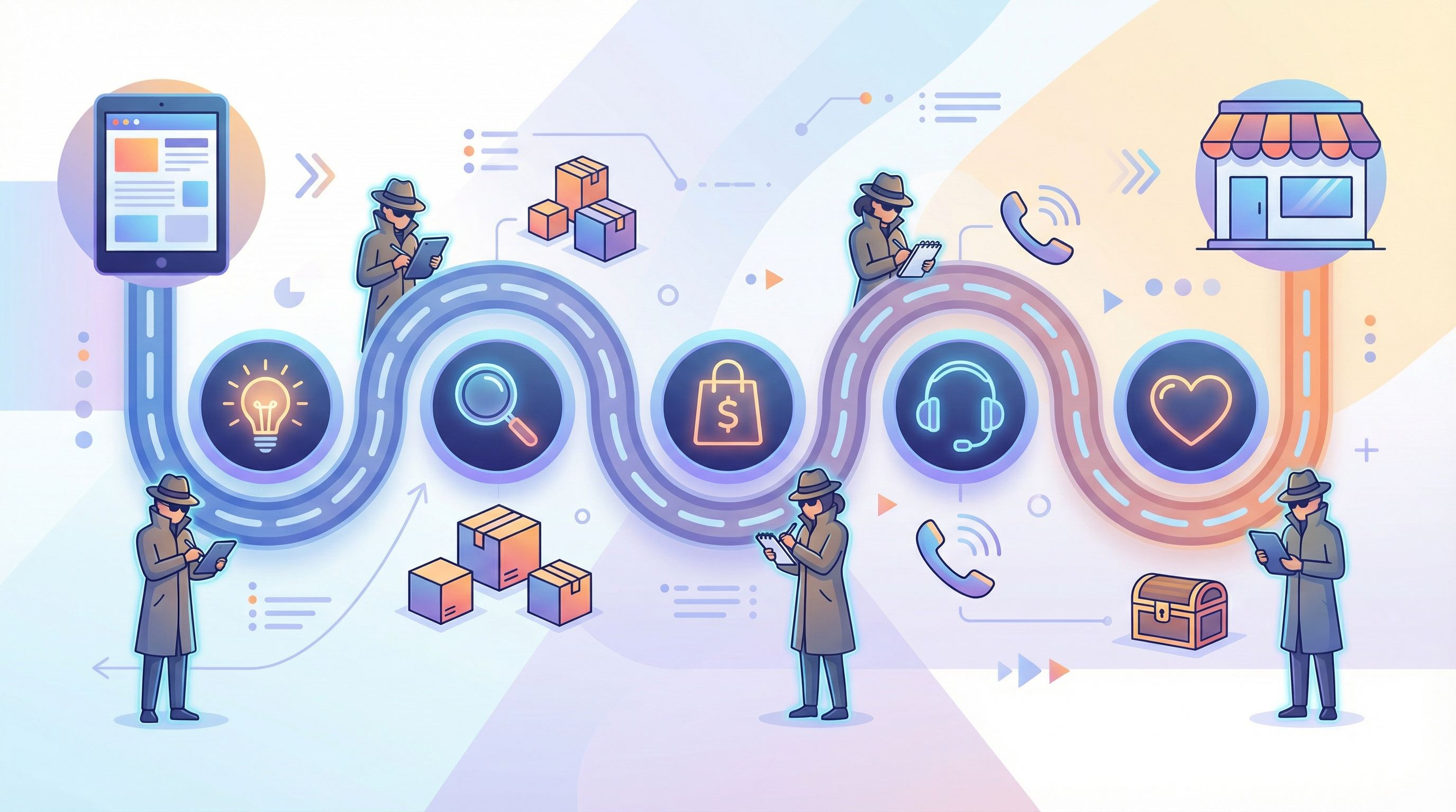 Customer Journey Mapping mit Mystery Shopping Software