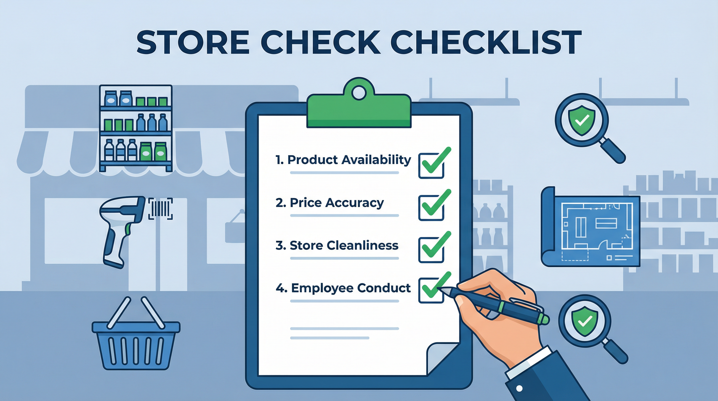 Store Check Checkliste: 15 Punkte für eine erfolgreiche POS-Analyse