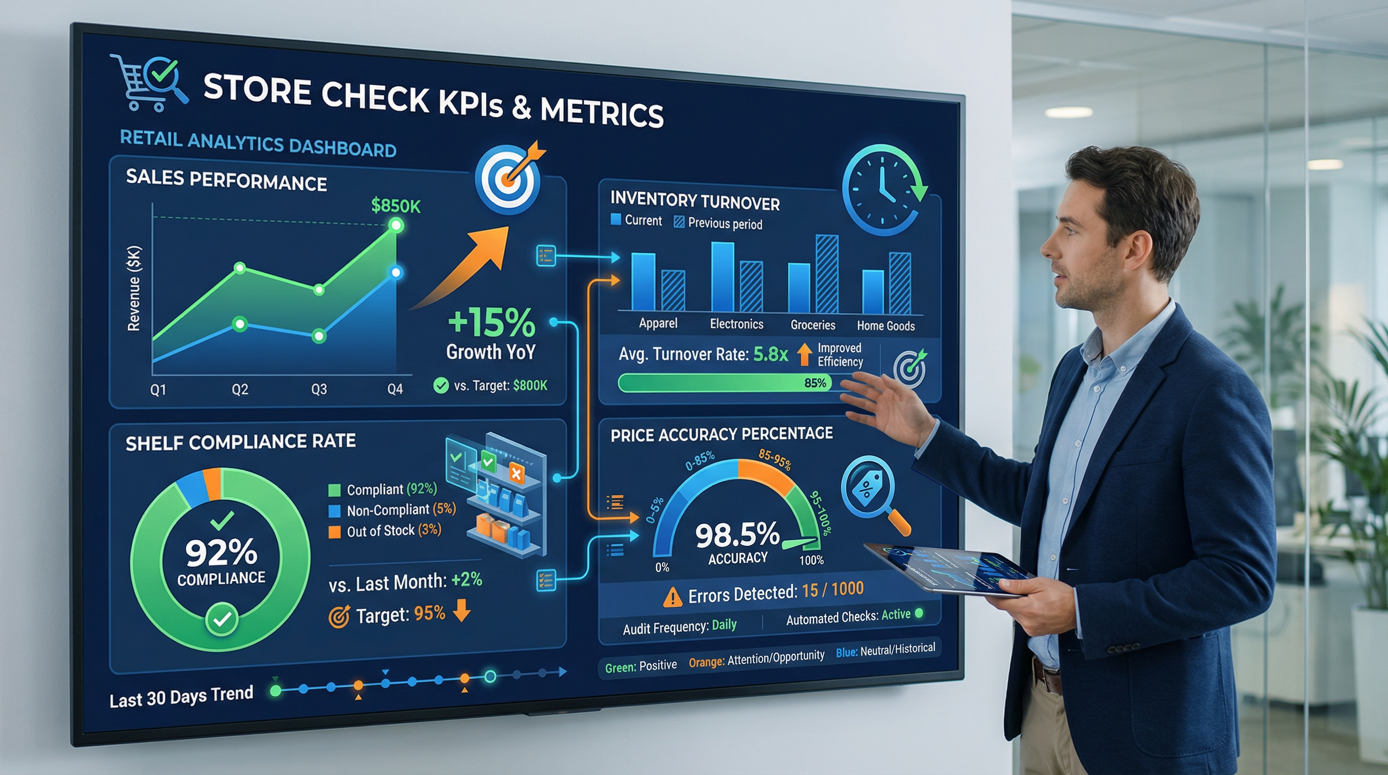 Store Check KPIs: Die wichtigsten Kennzahlen für Ihre POS-Analyse