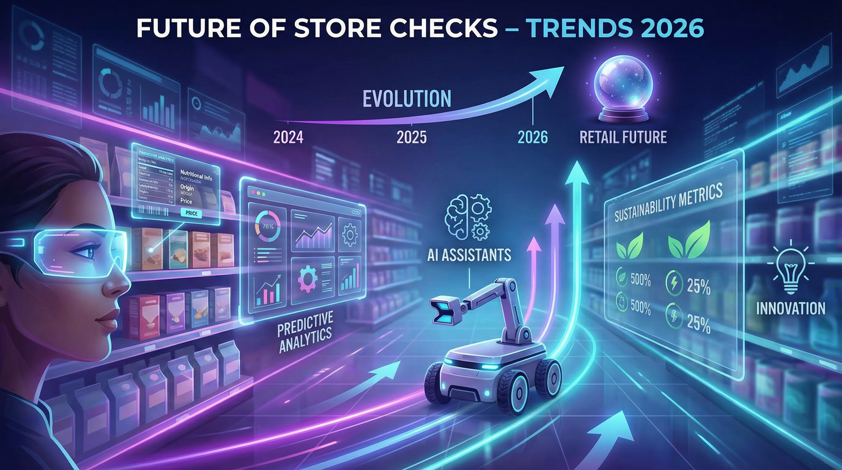 Die Zukunft der Store Checks: Trends und Entwicklungen 2026 und darüber hinaus