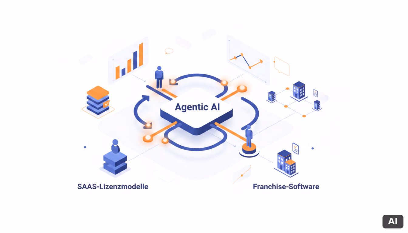 Agentic AI und SaaS-Lizenzmodelle 2026: Wie Franchise-Software sich verändert – Agentic AI Auswirkungen auf SaaS-Lizenzmodel…