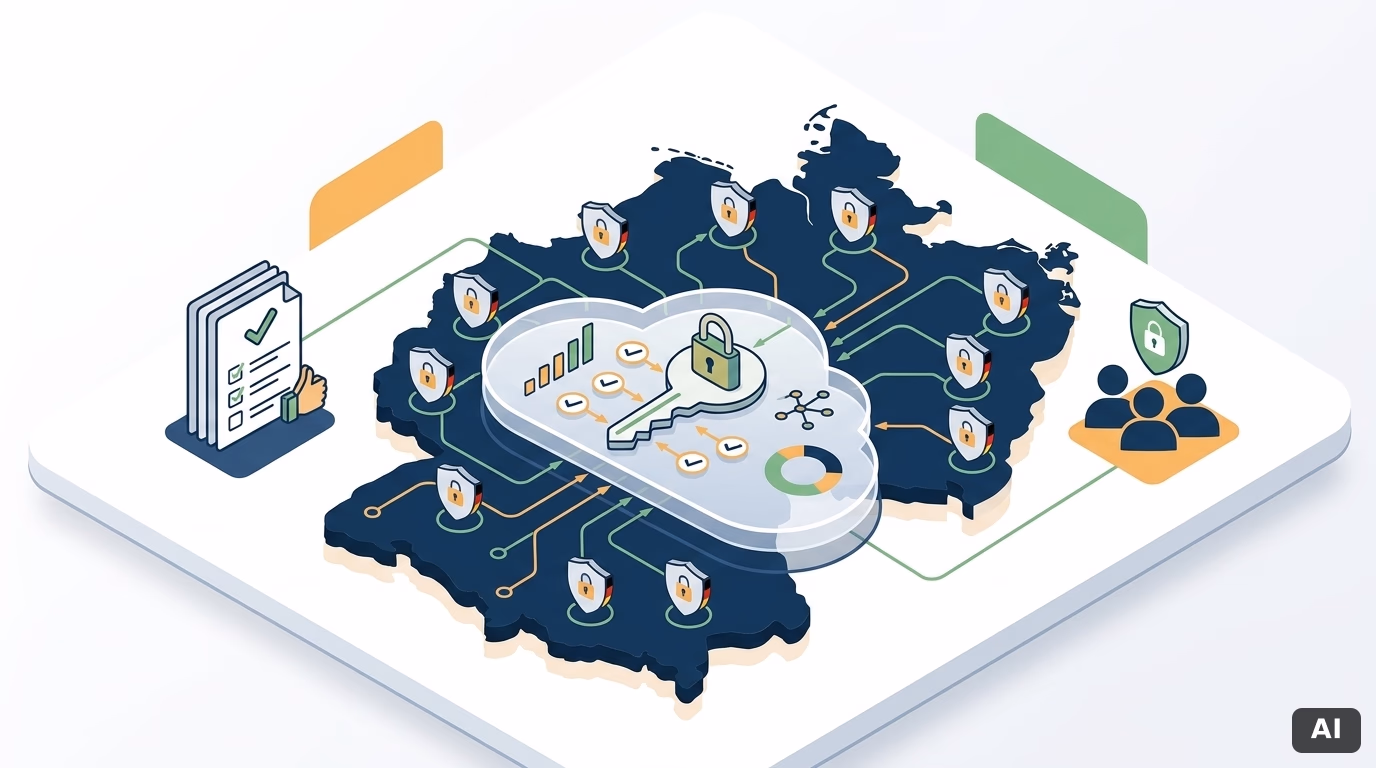 DSGVO-konforme SaaS-Datensicherheit für Franchise-Netzwerke in Deutschland 2026: Leitfaden für sichere Cloud-Lösungen