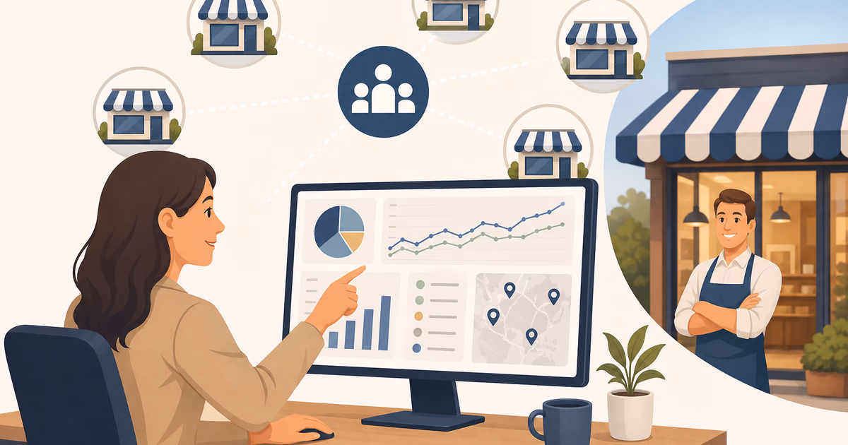 Header-Bild für Franchise Management Software für Zentrale 2026: Systeme, Vergleich & Best Practices