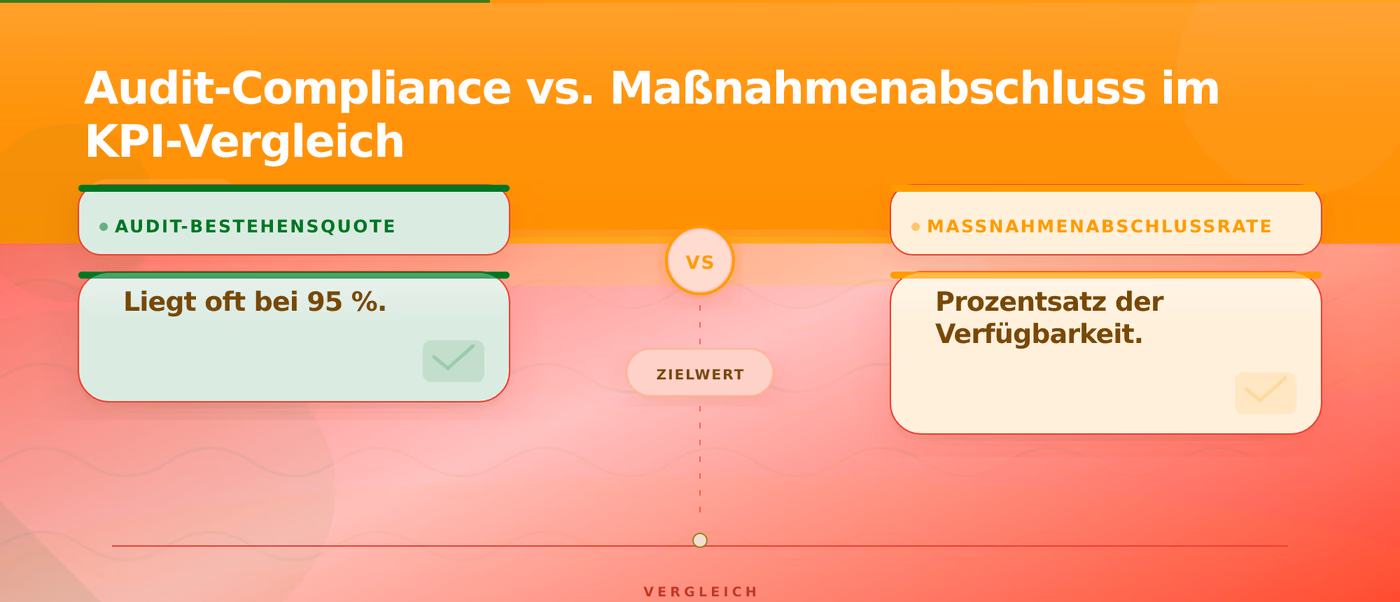 Audit-Compliance vs. Maßnahmenabschluss im KPI-Vergleich – Franchise Reporting KPI Dashboards Zentrale