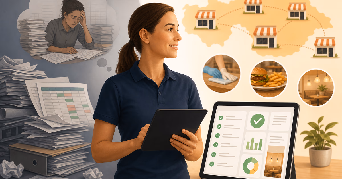 Header-Bild für Franchise Software statt Excel Qualitätssicherung 2026 - Trends und Lösungen