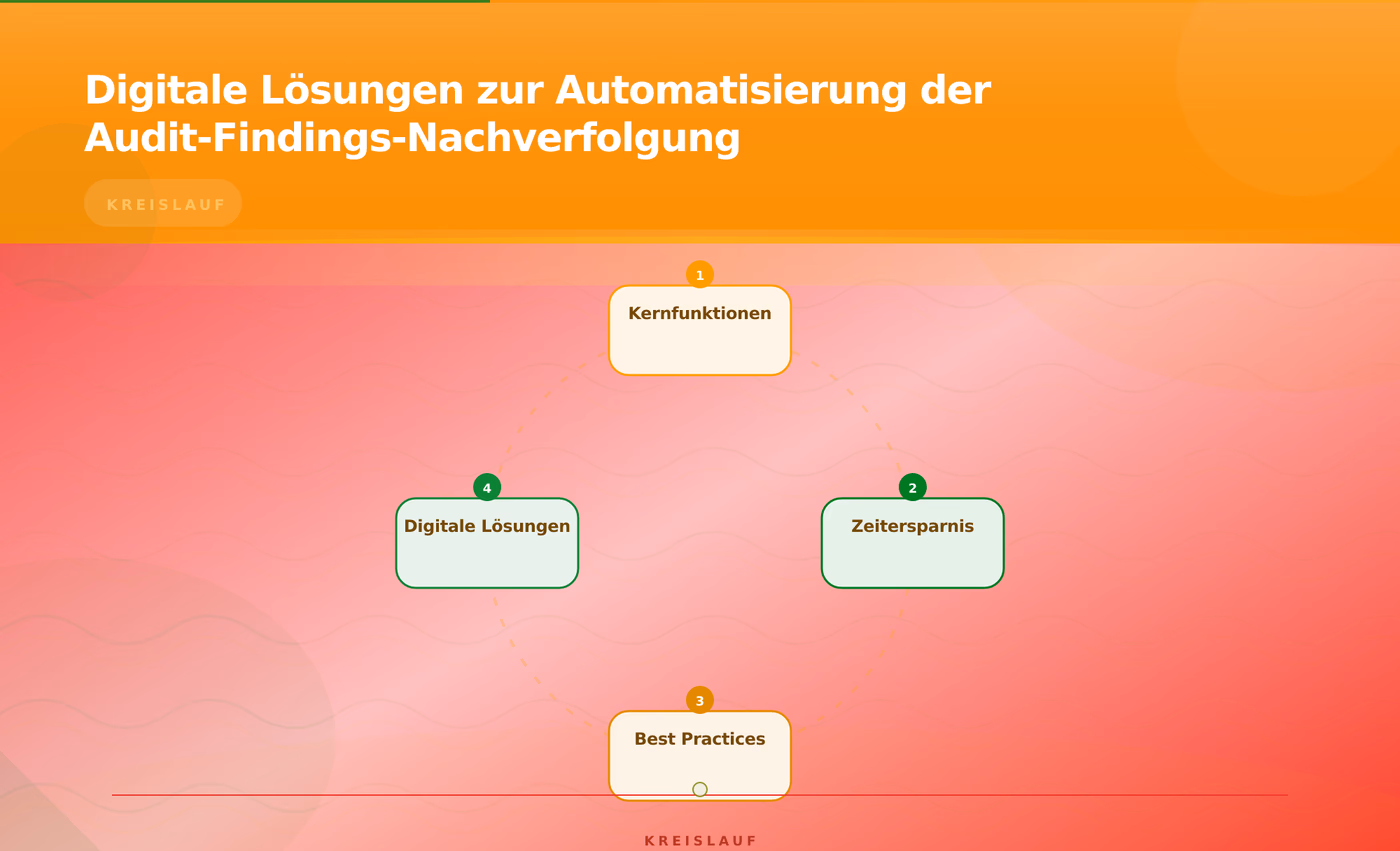 Digitale Lösungen zur Automatisierung der Audit-Findings-Nachverfolgung – Maßnahmensteuerung Nachverfolgung Audit Findings