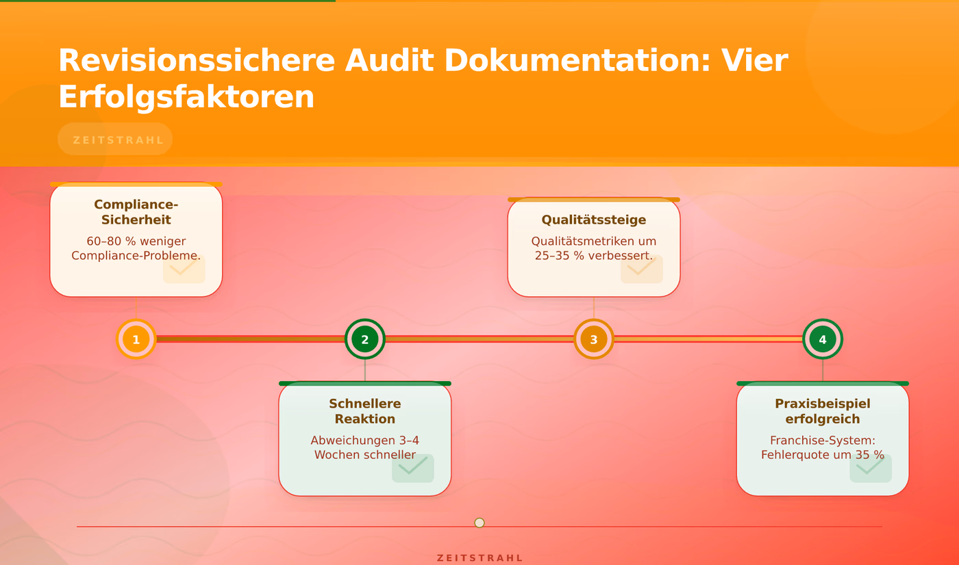 Revisionssichere Audit Dokumentation: Vier Erfolgsfaktoren – Revisionssichere Audit Dokumentation Compliance