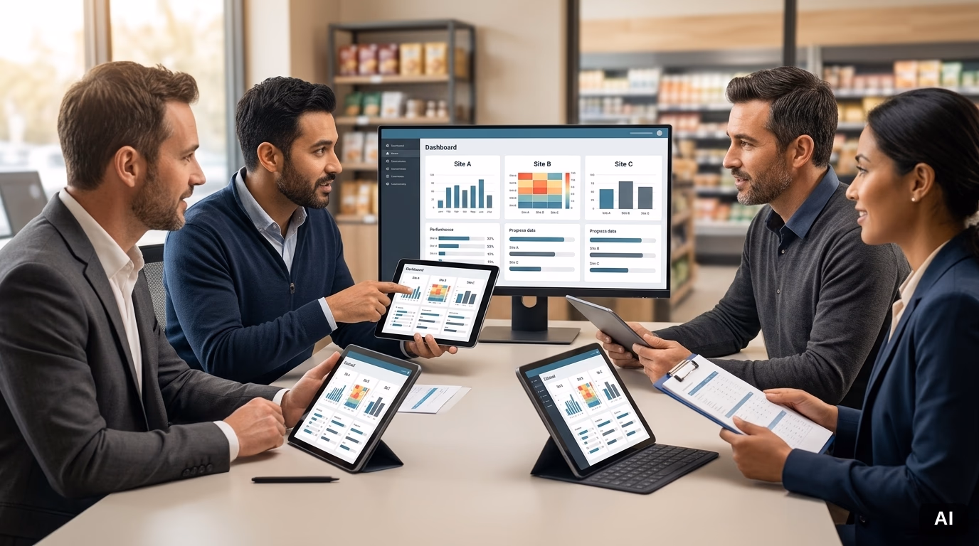 was ist kpi-reporting und benchmarking für multi-site-betriebe – Titelbild zum Artikel