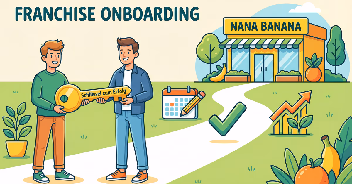 Der perfekte Start: So gestalten Sie das Onboarding neuer Franchisenehmer